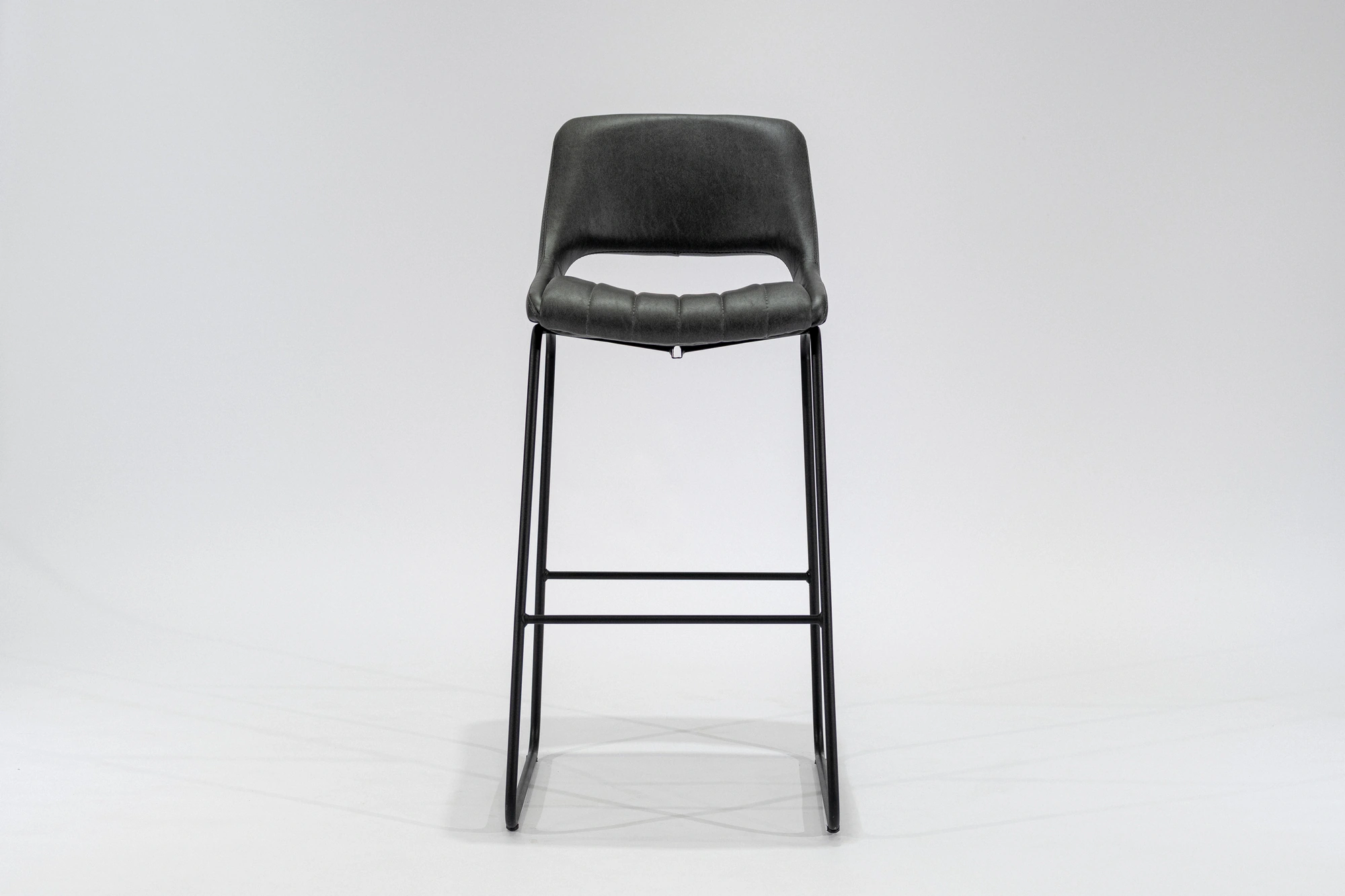 Banqueta «Veta Minimal» – Gris oscuro