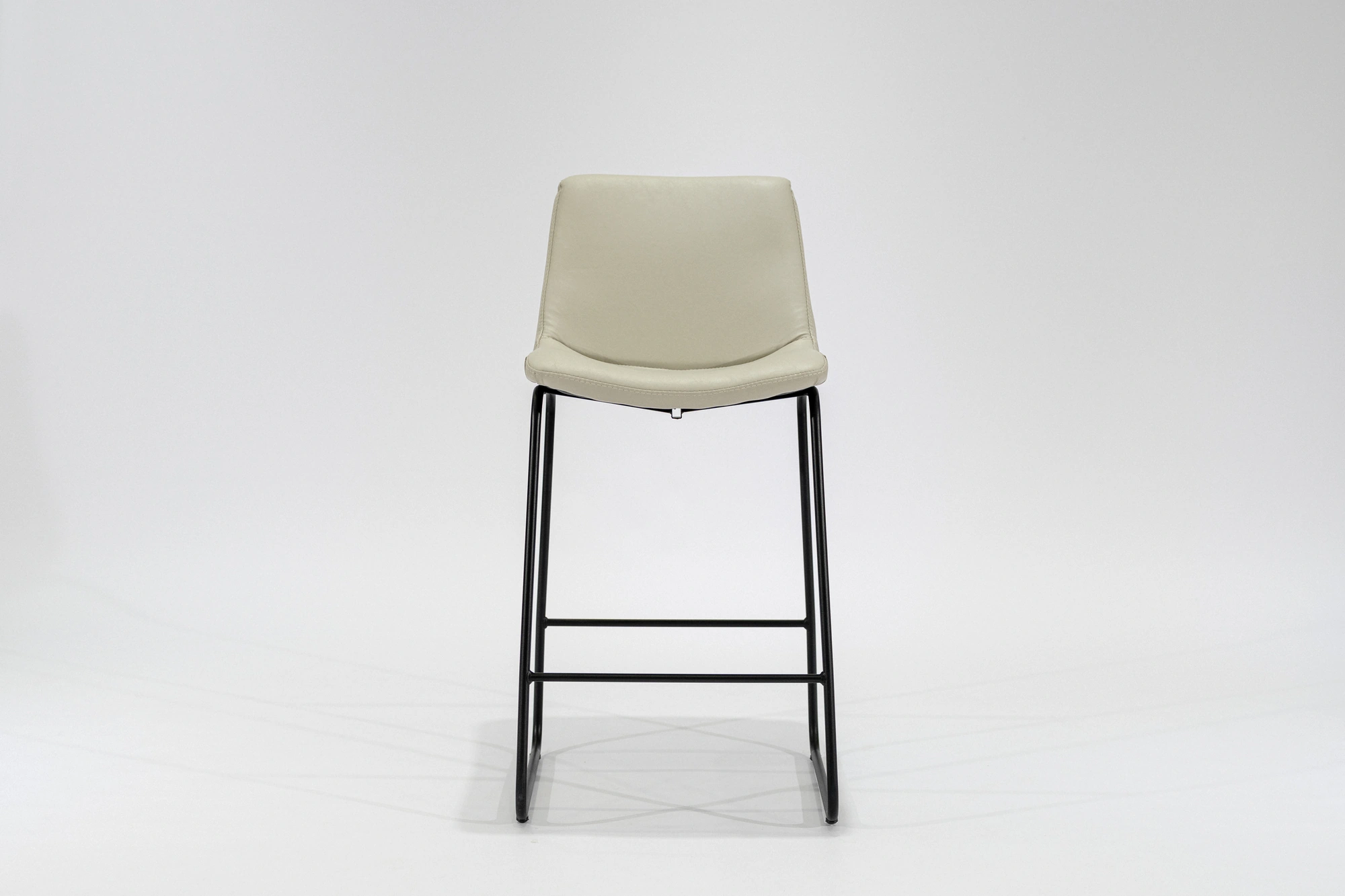 Banqueta «Liana Minimal» – Blanco tiza