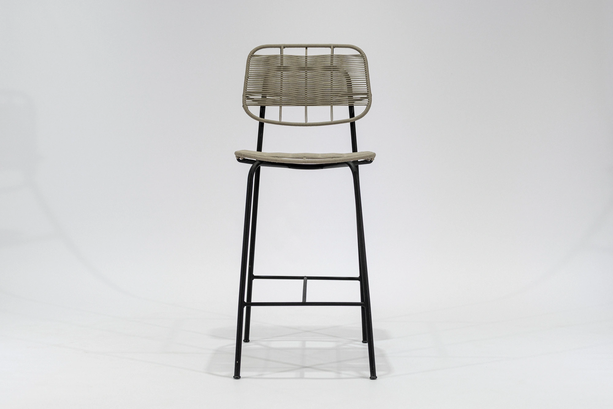 Banqueta «Serpia» Soga – Gris cemento