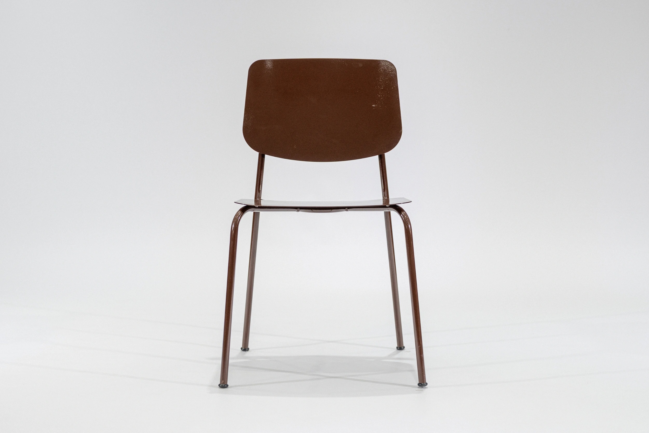 Silla de Comedor «Serpia» Chapa – Marrón