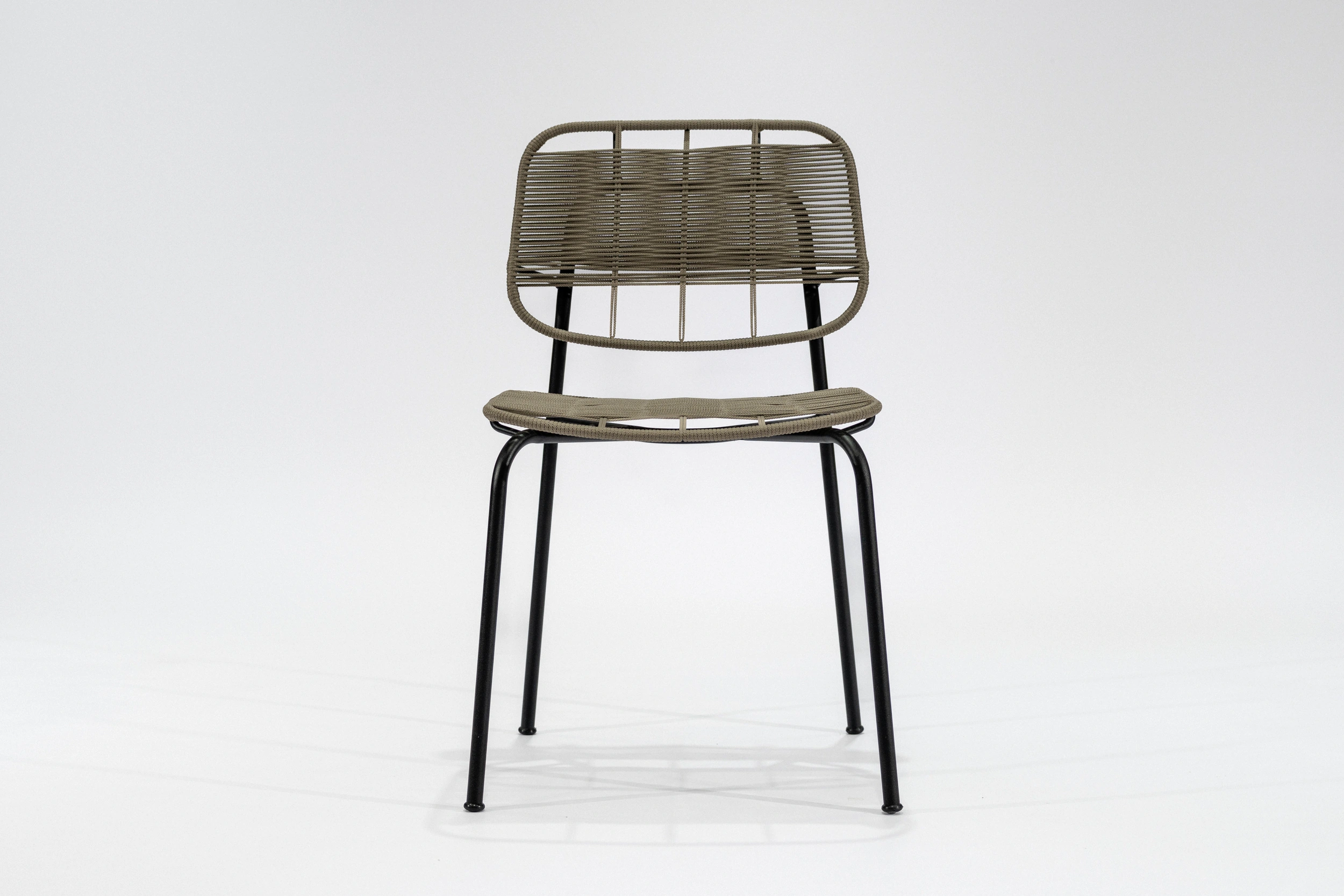 Silla de Comedor «Serpia» Soga – Gris cemento