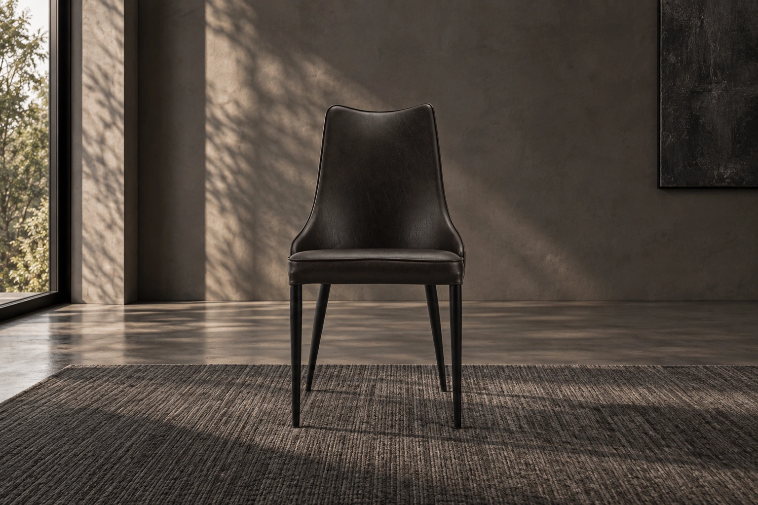 Silla de Comedor «Albor» – Marrón chocolate - Alt