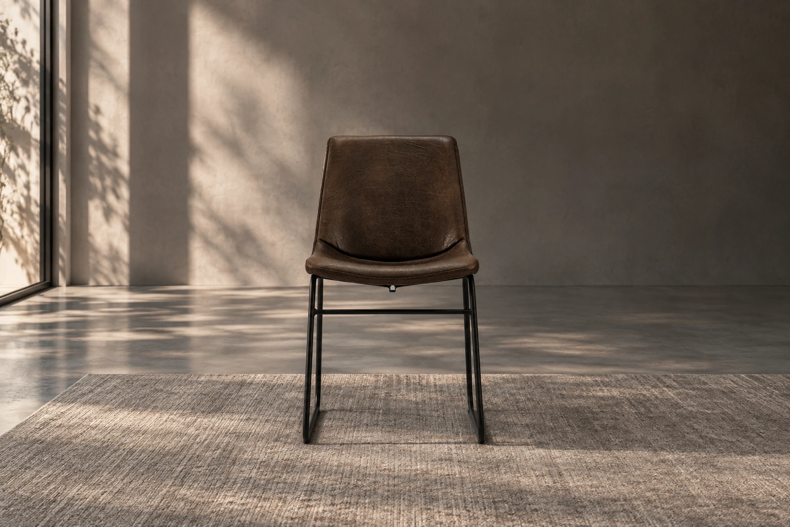 Silla de Comedor «Liana Minimal» – Marrón africano - Alt