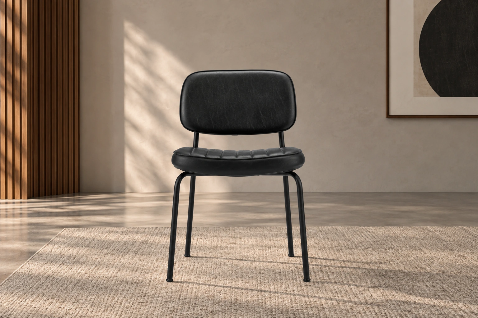 Silla de Comedor «Kina» – Negro - Alt