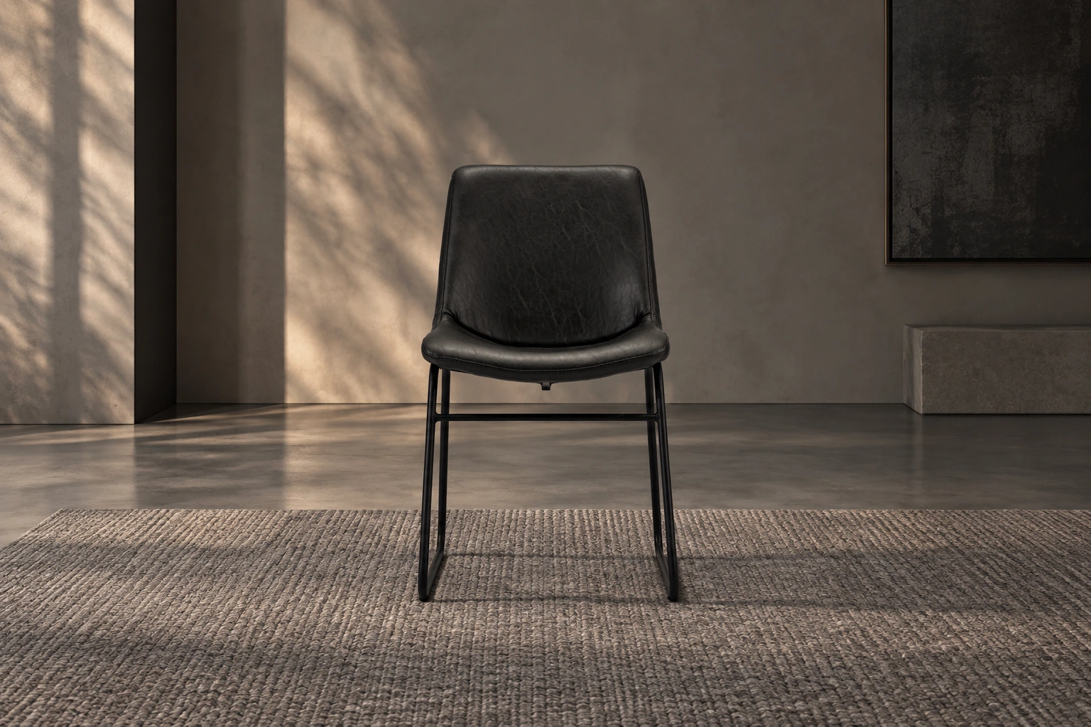 Silla de Comedor «Liana Minimal» – Negro - Alt