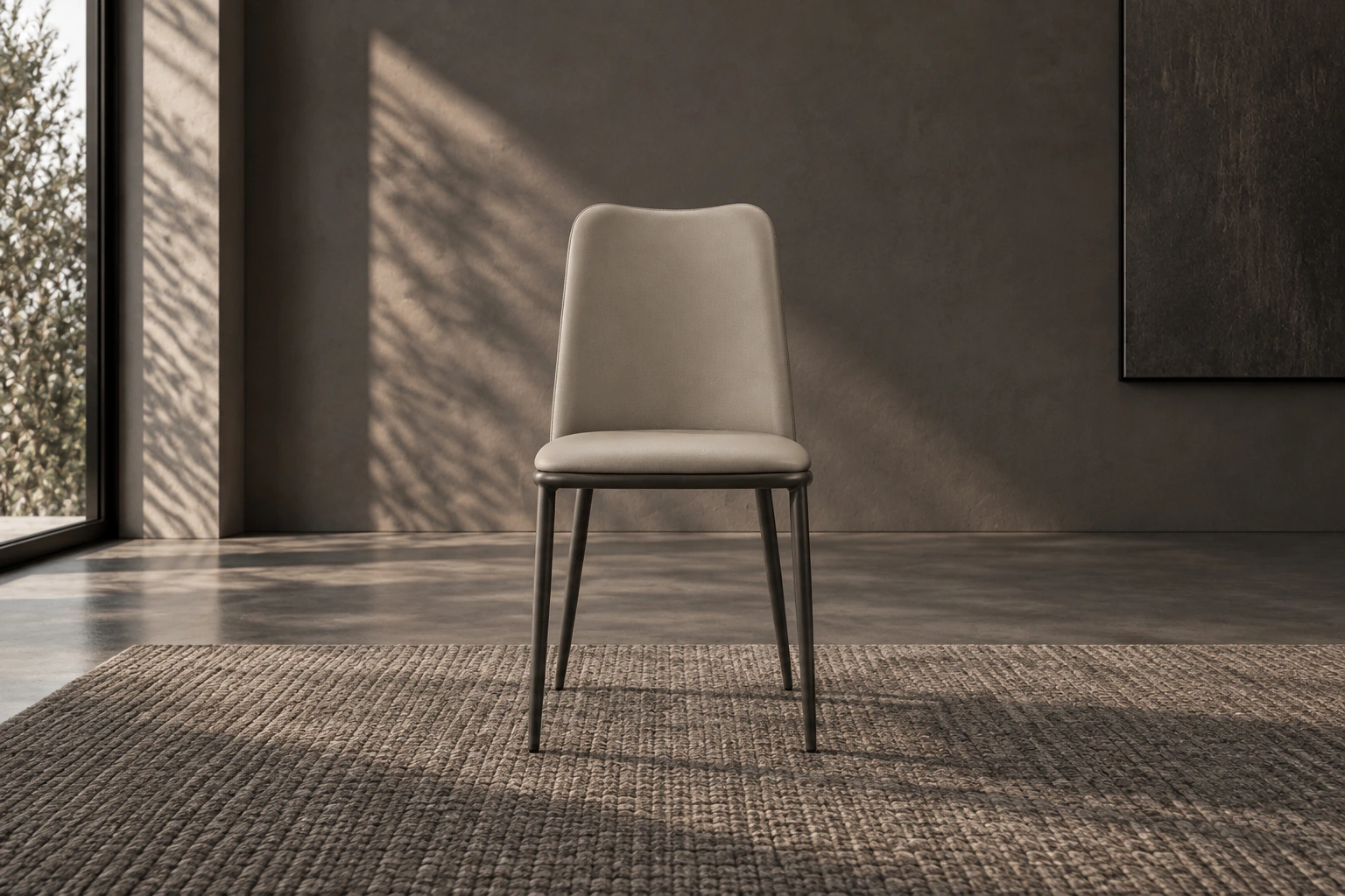 Silla de Comedor «Pulso» – Blanco tiza - Alt