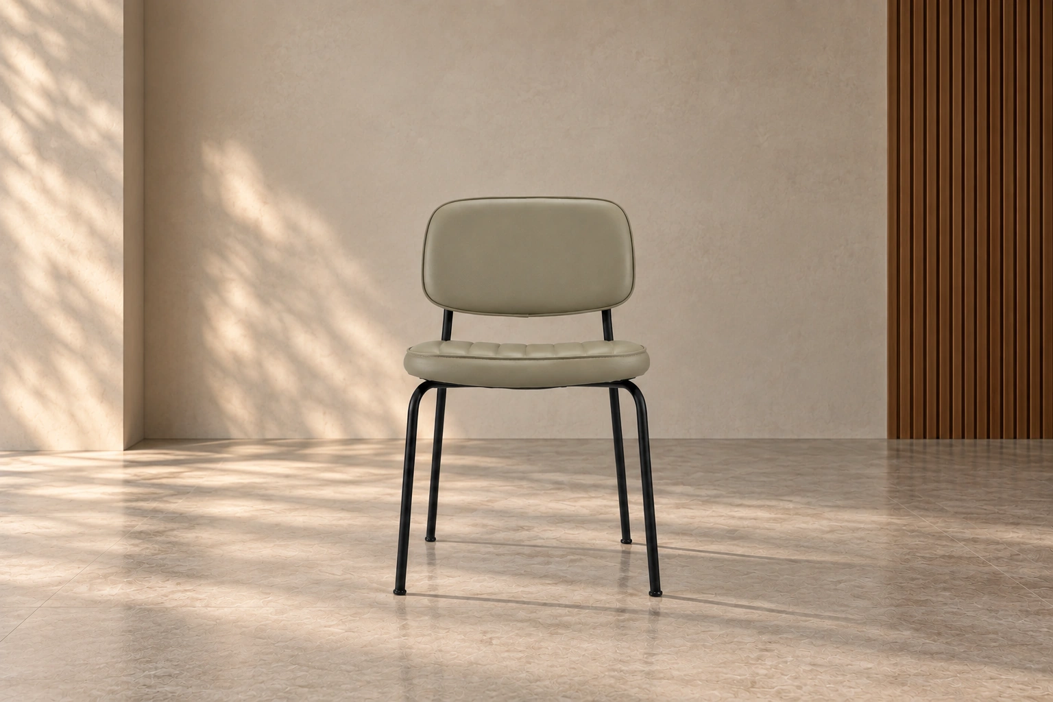 Silla de Comedor «Kina» – Blanco tiza - Alt