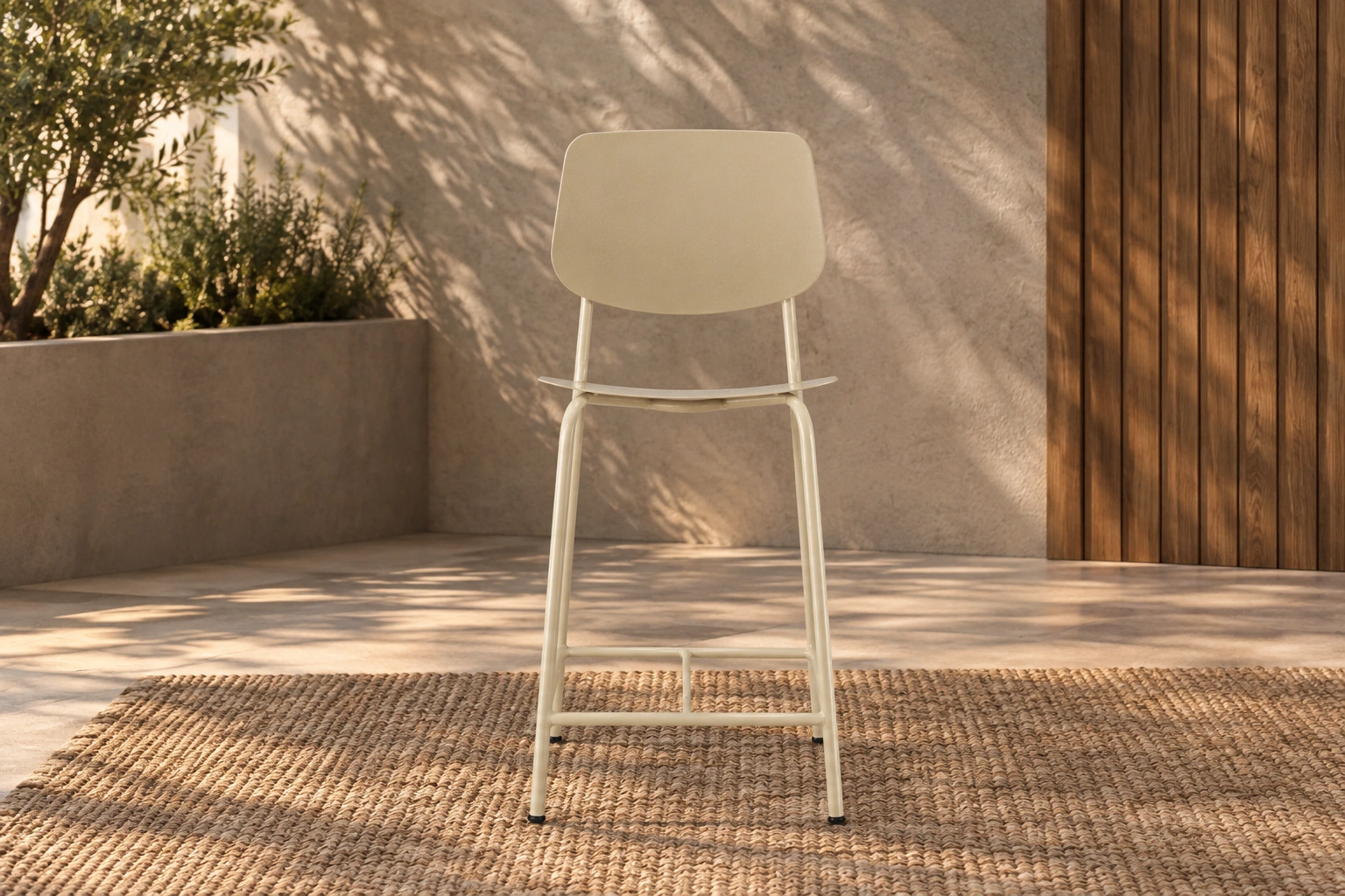 Banqueta «Serpia» Chapa – Beige - Alt