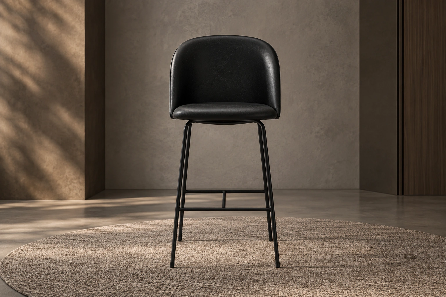Banqueta «Sequoia» – Negro - Alt