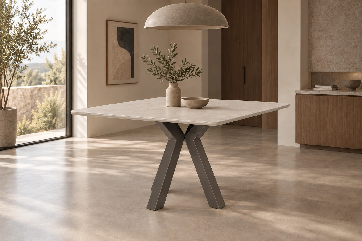 Mesa de Comedor «Axis» – NEOLITH ® - Alt