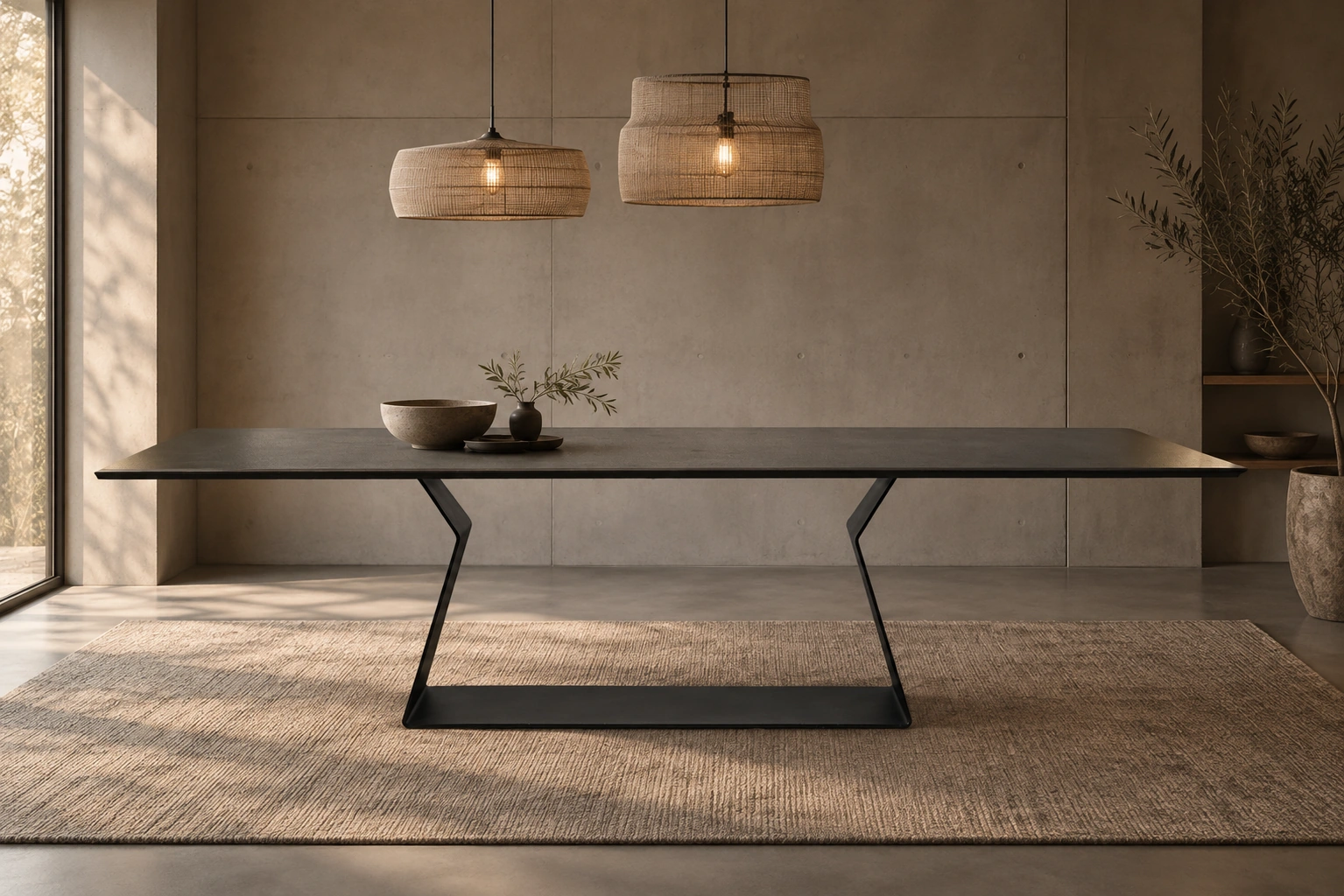 Mesa de Comedor «Trazo»- NEOLITH ® - Alt