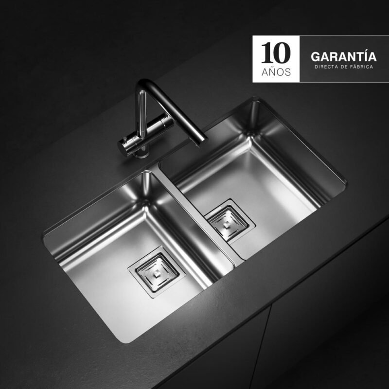 Bacha Pileta Doble Cocina Johnson – QUADRA Q76