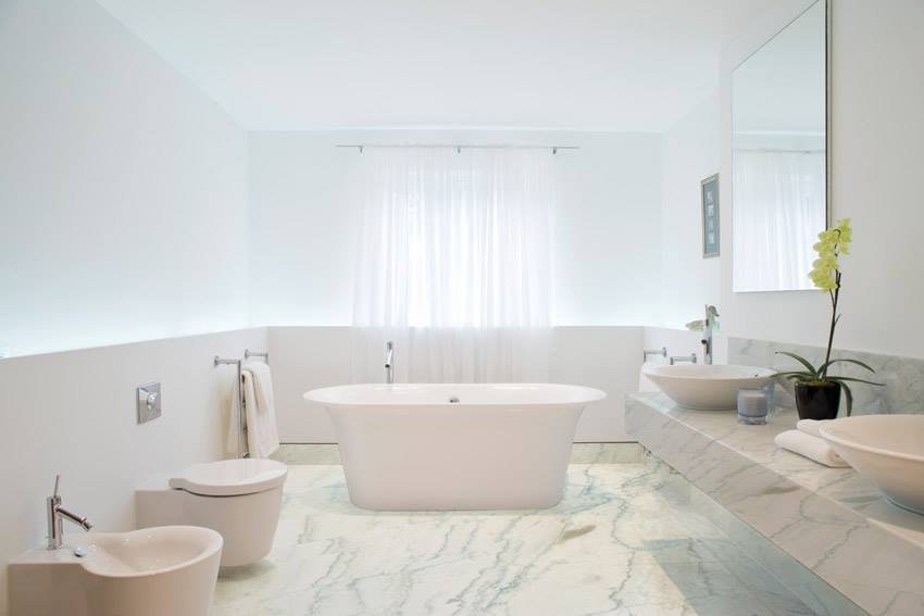 cuarcita-calacatta-quartz-piso-y-mesada-baño Cuarcita Calacatta Quartz piso y mesada de baño