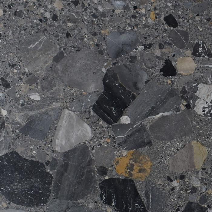 granito-piedra-ceppo-toscano Granito Piedra Ceppo Toscano de piedra natural con fragmentos minerales en tonos grises, ideal para mesadas, revestimientos y proyectos de arquitectura e interiorismo