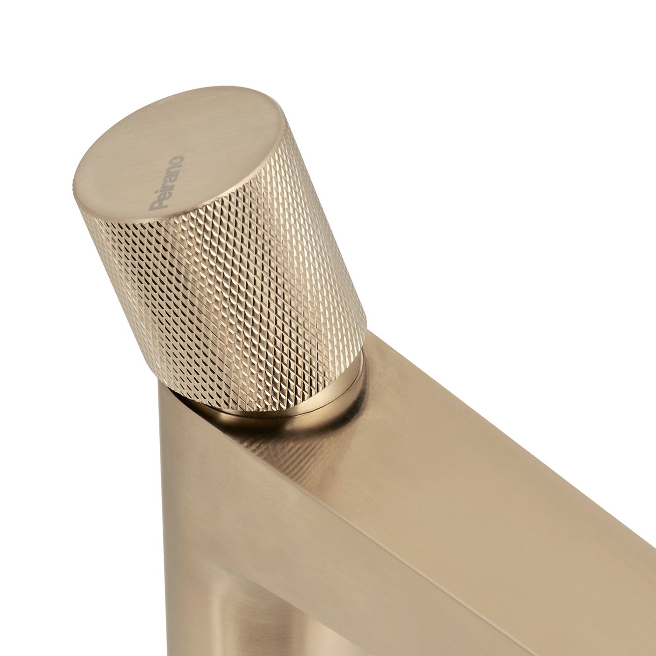 Grifería Baño Monocomando Alto – Fabric Gold - Alt