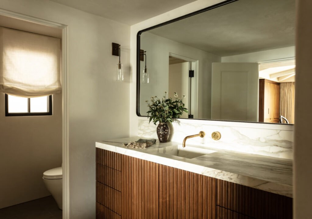 marmol-calacatta-mesada-baño Mármol Calacatta Statuario natural mesada de baño