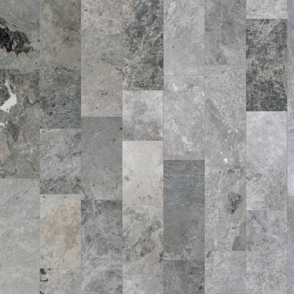 Baldosa de Mármol Tundra Grey Minitile