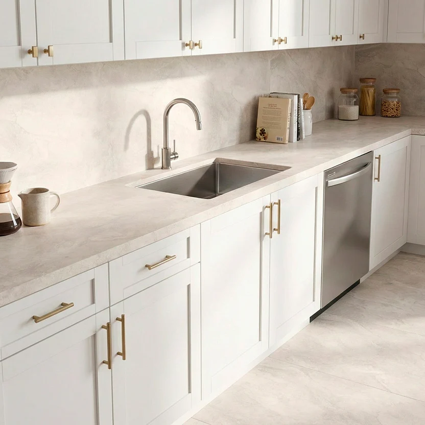 purastone-prima-ivory-desert-mesada-cocina-y-revestimiento Purastone Prima Ivory Desert mesada y revestimiento cocina