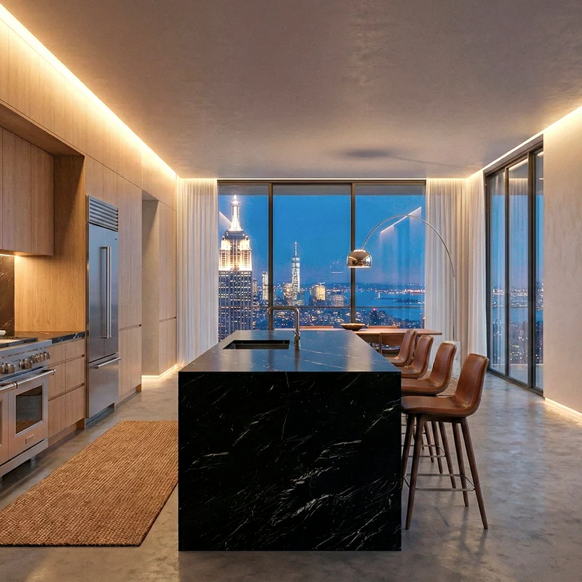 purastone-prima-marquina-mesada-isla-cocina Purastone Prima Marquina mesada isla cocina