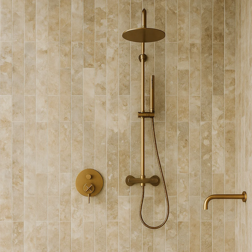 Travertino Mini Tile en piedra natural para pisos y revestimientos
